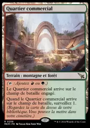 Meurtres au Manoir Karlov - Quartier commercial