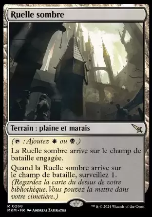 Meurtres au Manoir Karlov - Ruelle sombre