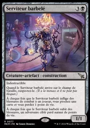 Meurtres au Manoir Karlov - Serviteur barbelé
