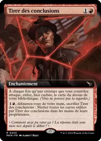 Meurtres au Manoir Karlov - Tirer des conclusions