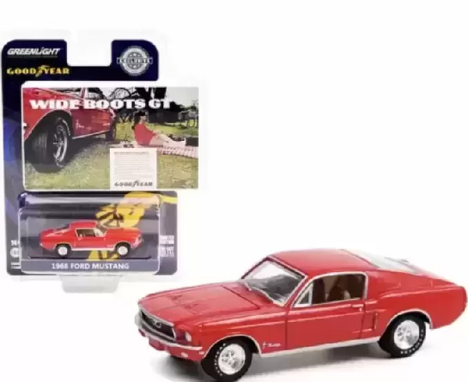 GreenLight Collectibles - Wide Boots GT - 1968 Ford Mustang