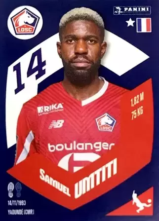 Foot 2024 Ligue 1 Uber Eats - Samuel Umtiti -  LOSC Lille