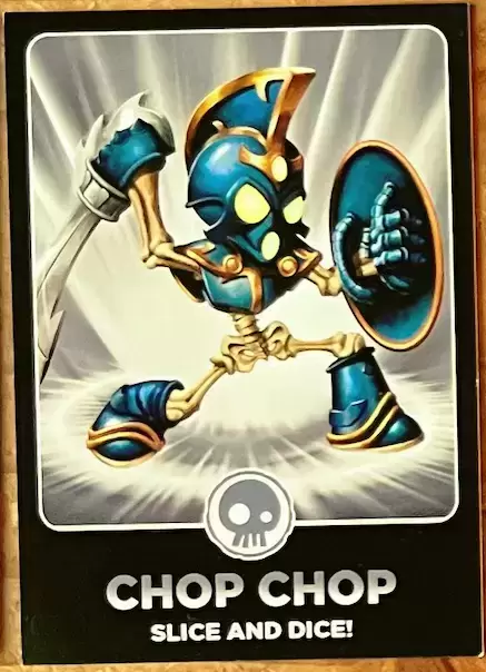 Skylanders Giants - TOPPS - Chop Chop