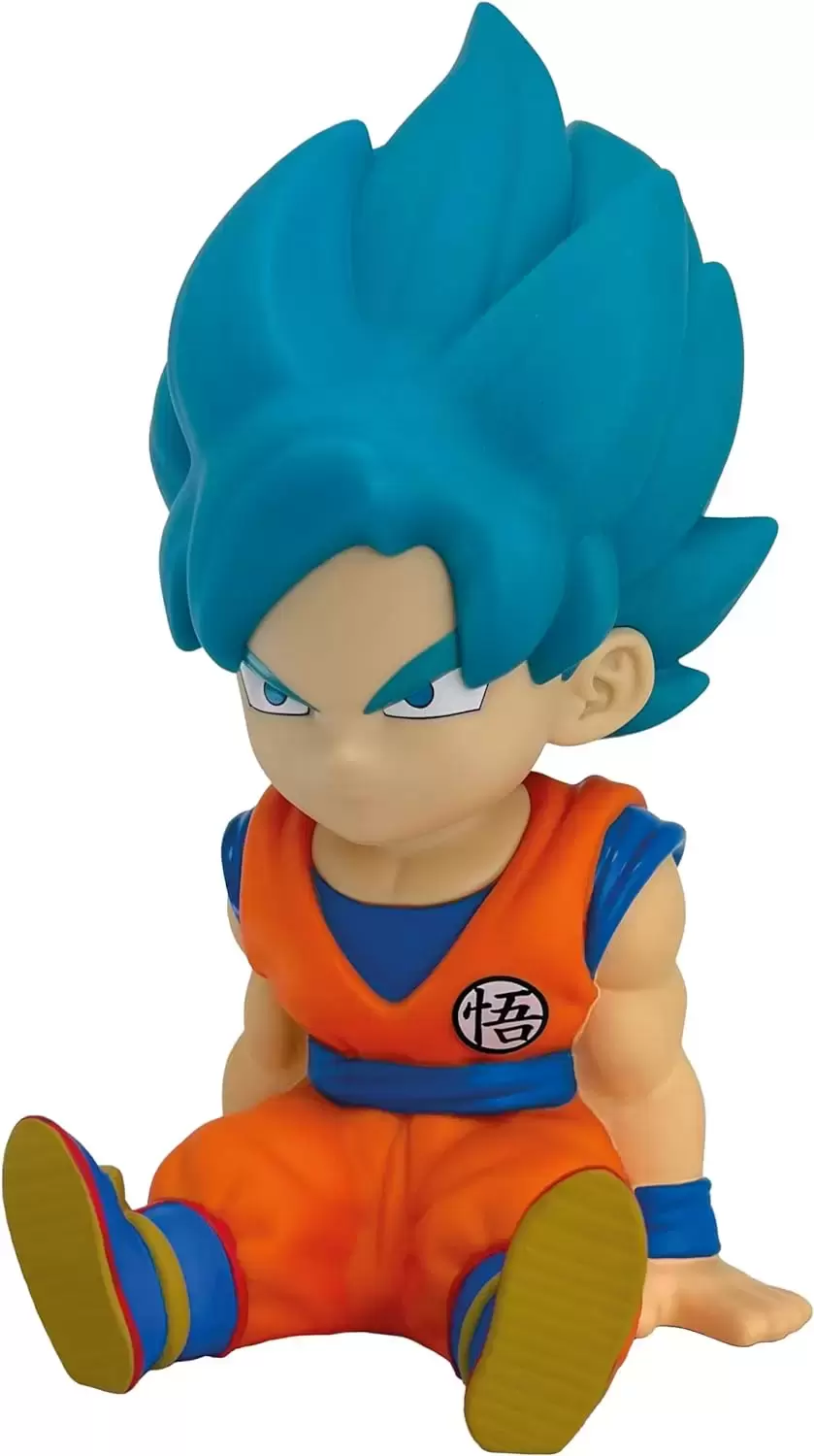 Plastoy Anime - Dragon Ball Z - Son Goku Super Saiyan Blue Money Bank