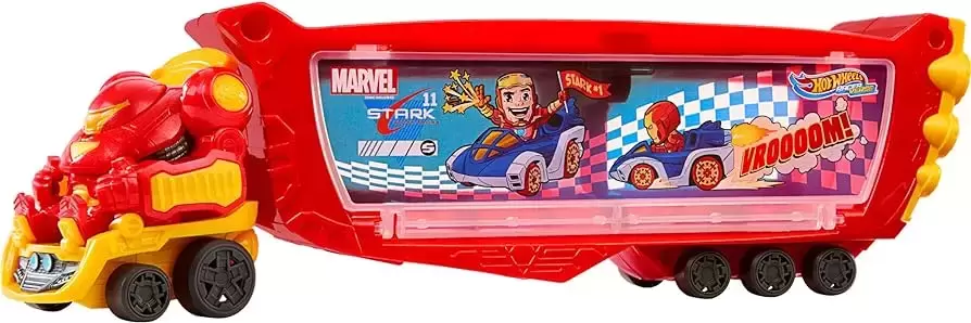 Hot Wheels - Playsets - Marvel Racerverse Hulkbuster Hauler