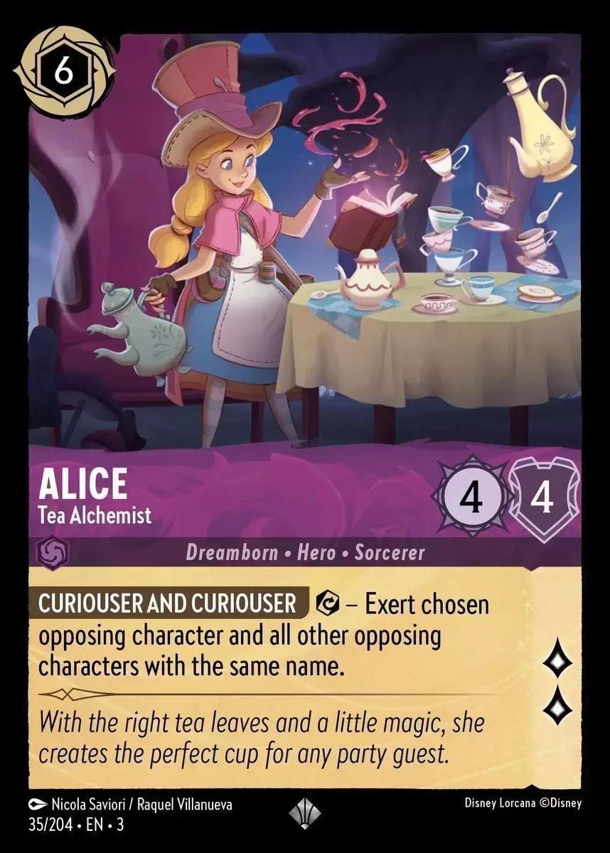 Into The Inklands - Alice - Tea Alchemist