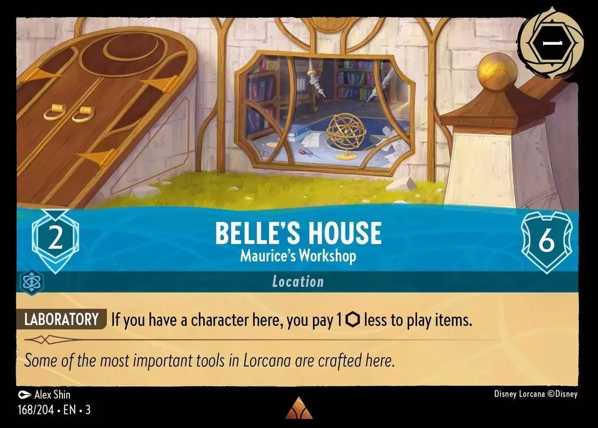 Into The Inklands - Belle\'s House - Maurice\'s Workshop
