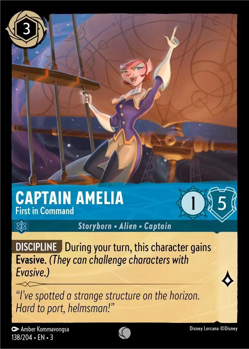 Into The Inklands - Captain Amelia - First in Command