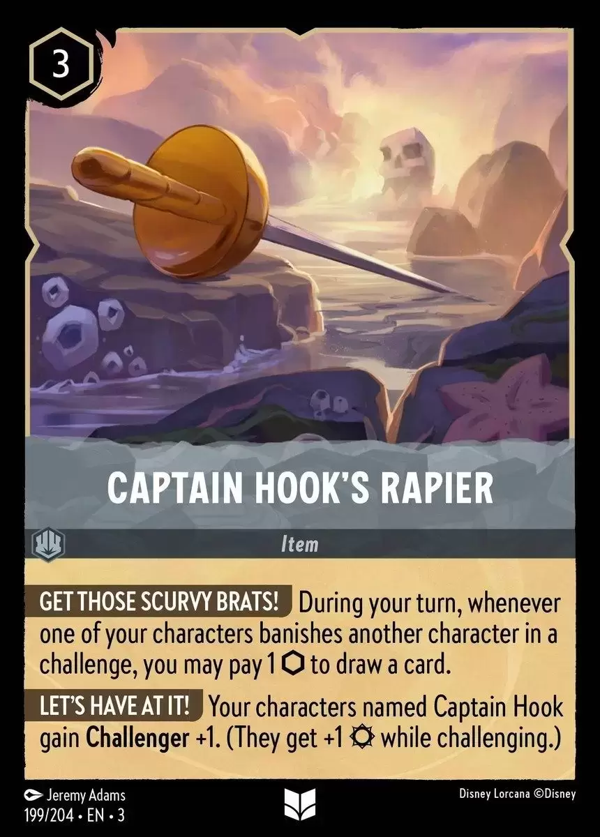 Into The Inklands - Captain Hook\'s Rapier