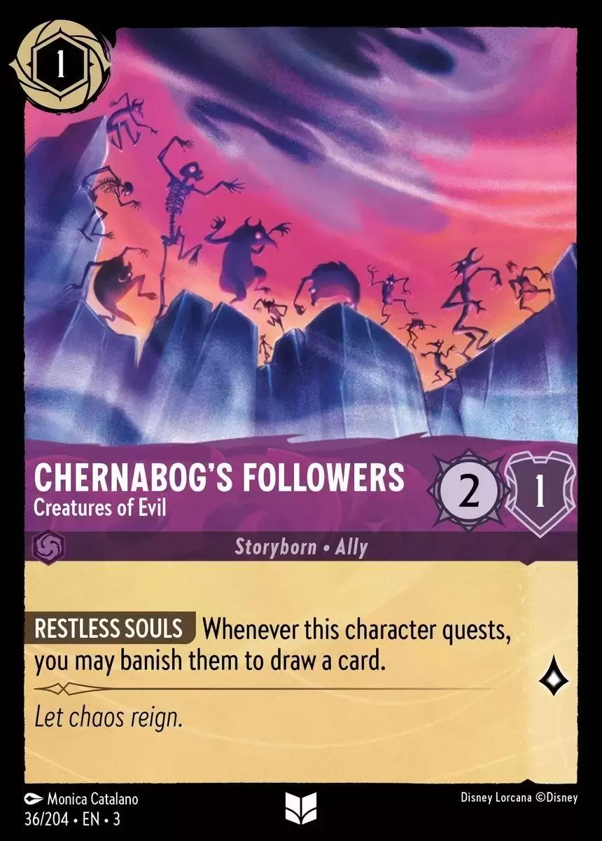 Into The Inklands - Chernabog\'s Followers - Creatures of Evil