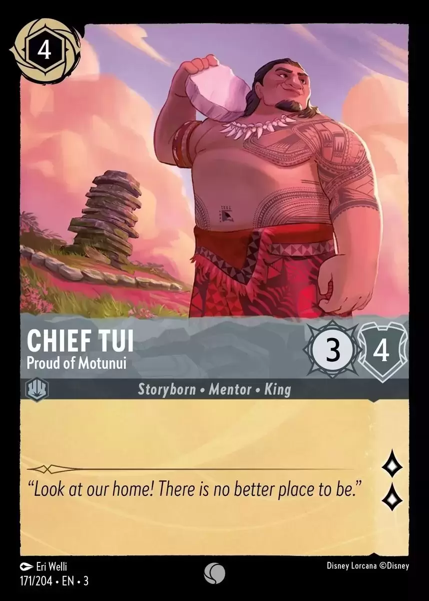 Into The Inklands - Chief Tui - Proud of Motunui