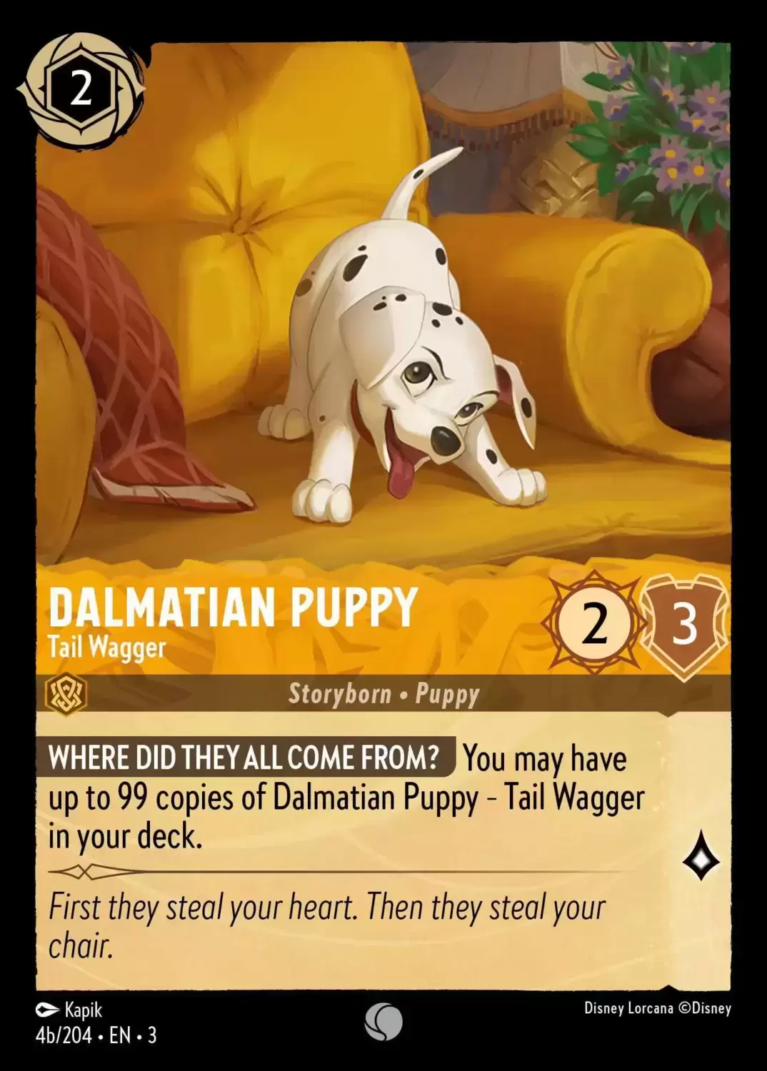 Into The Inklands - Dalmatian Puppy - Tail Wagger