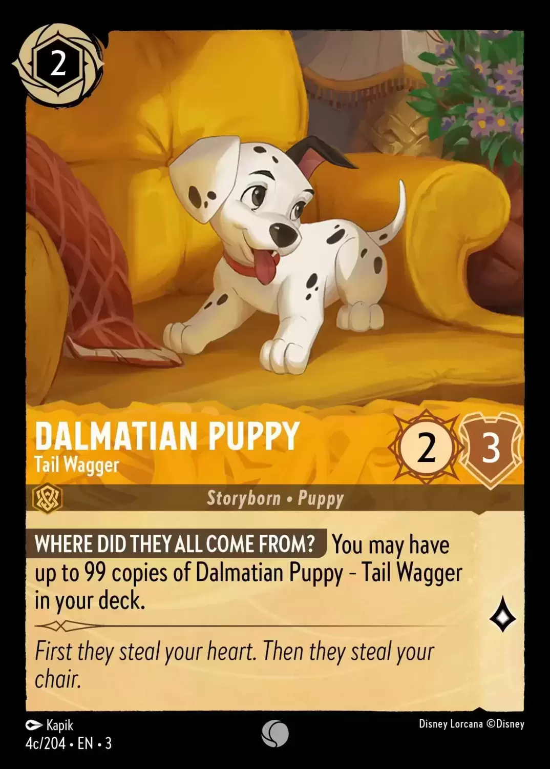 Into The Inklands - Dalmatian Puppy - Tail Wagger