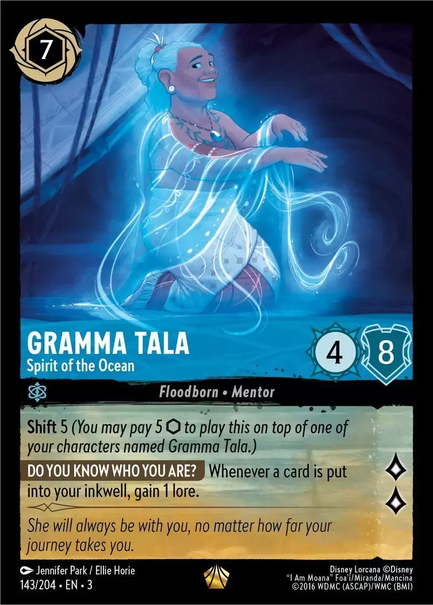 Into The Inklands - Gramma Tala - Spirit of the Ocean