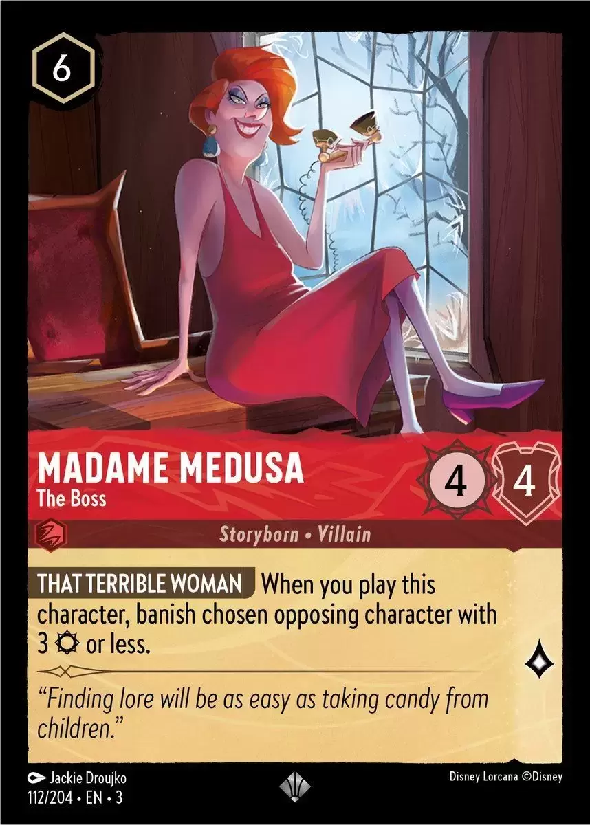 Into The Inklands - Madame Medusa - The Boss
