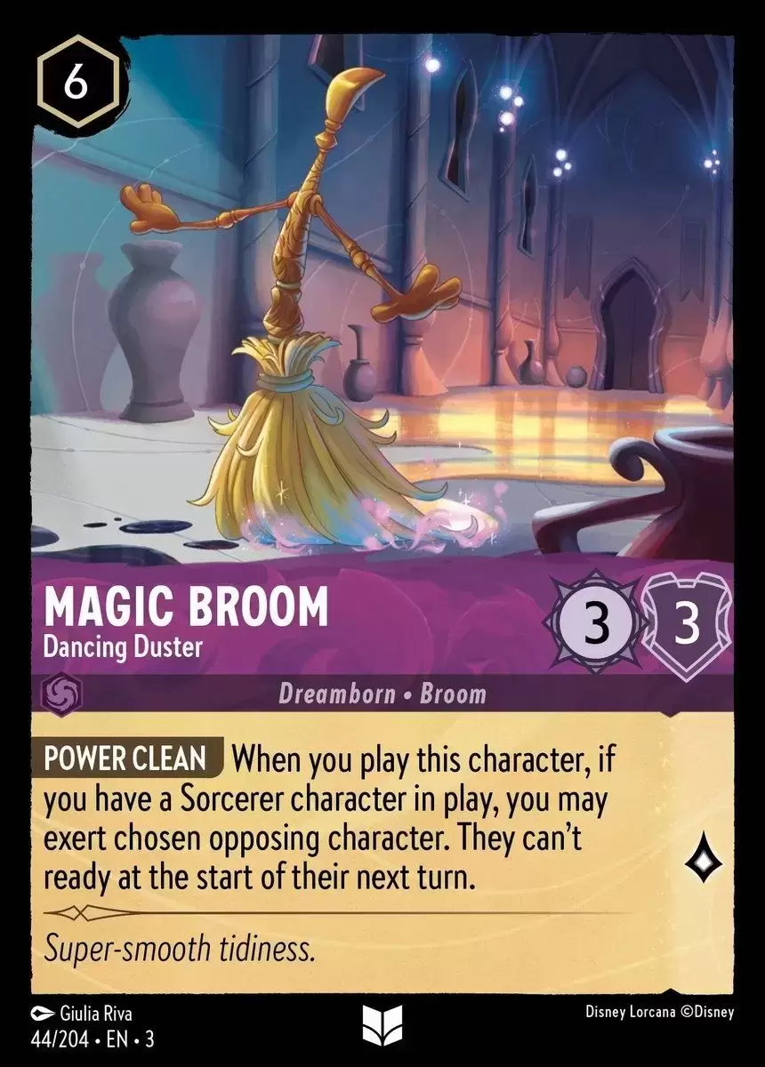 Into The Inklands - Magic Broom - Dancing Duster