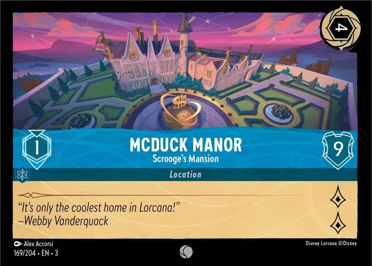 Into The Inklands - McDuck Manor - Scrooge\'s Mansion