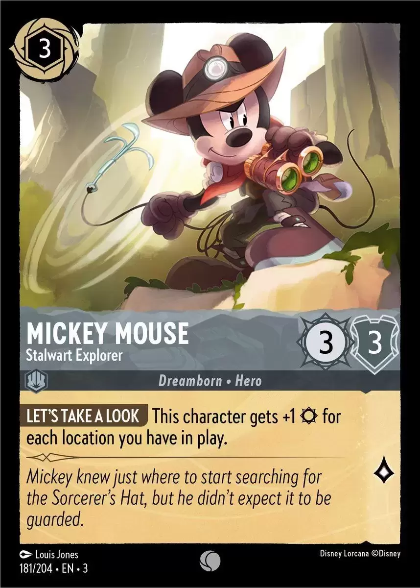 Into The Inklands - Mickey Mouse - Stalwart Explorer
