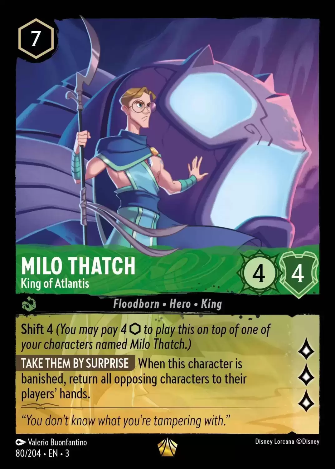 Into The Inklands - Milo Thatch - King of Atlantis