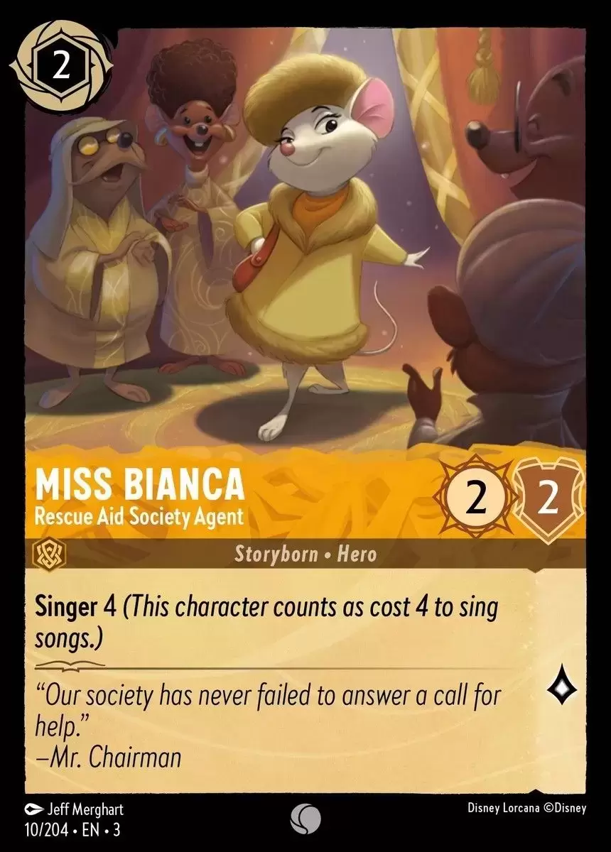 Into The Inklands - Miss Bianca - Rescue Aid Society Agent