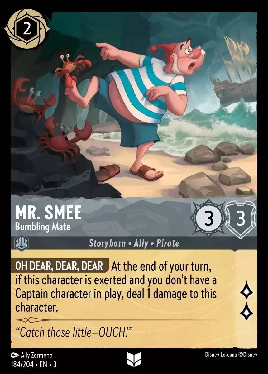 Into The Inklands - Mr Smee - Bumbling Mate