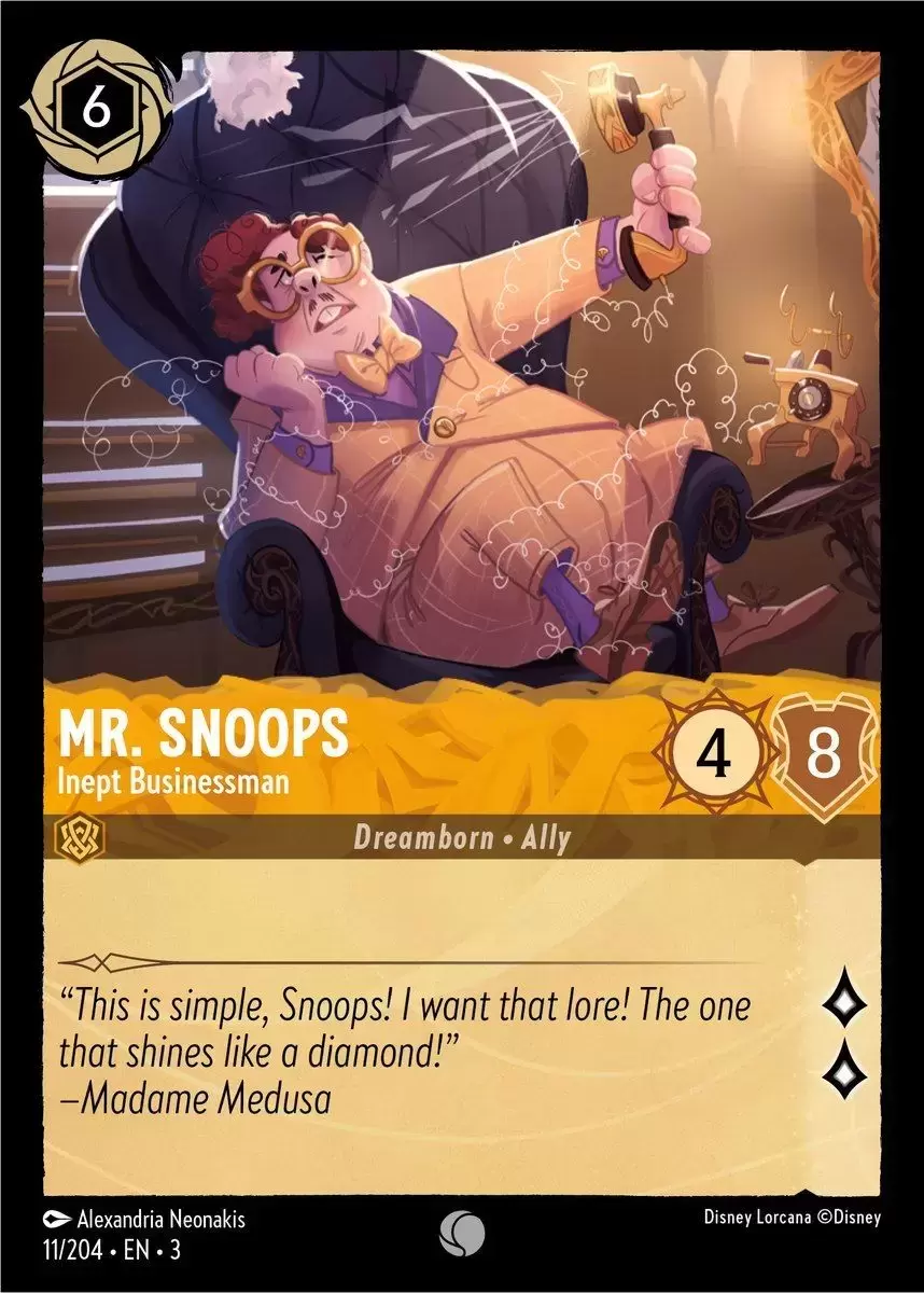 Into The Inklands - Mr. Snoops - Inept Businessman