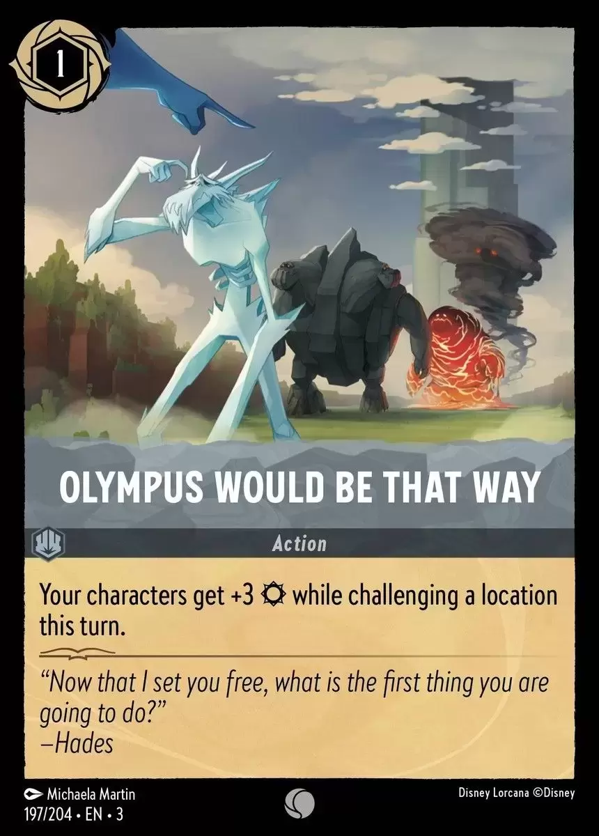 Into The Inklands - Olympus Would Be That Way