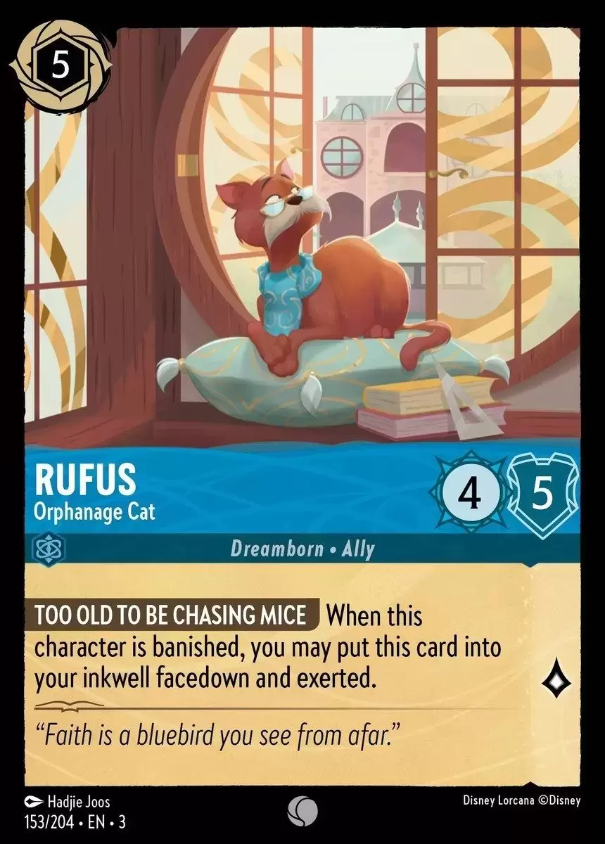 Into The Inklands - Rufus - Orphanage Cat