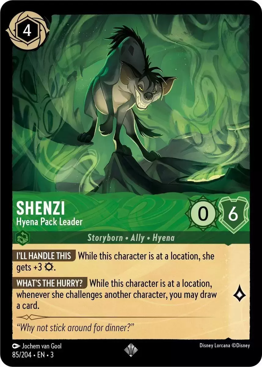 Into The Inklands - Shenzi - Hyena Pack Leader