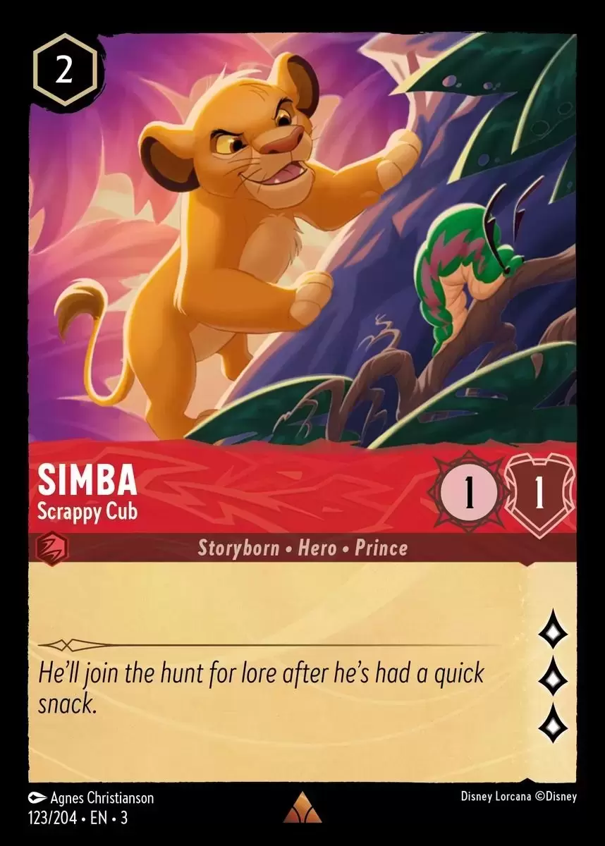 Into The Inklands - Simba - Scrappy Cub
