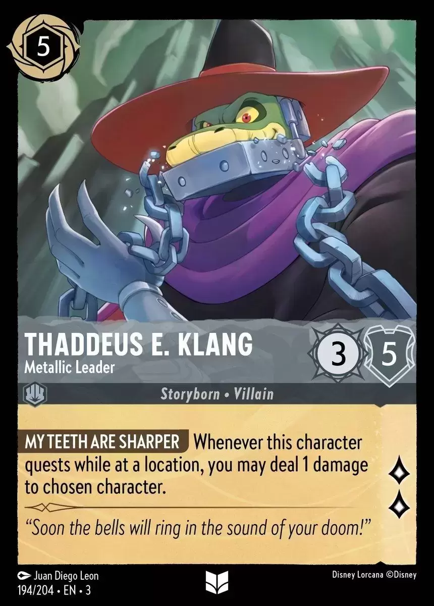 Into The Inklands - Thaddeus E. Klang - Metallic Leader