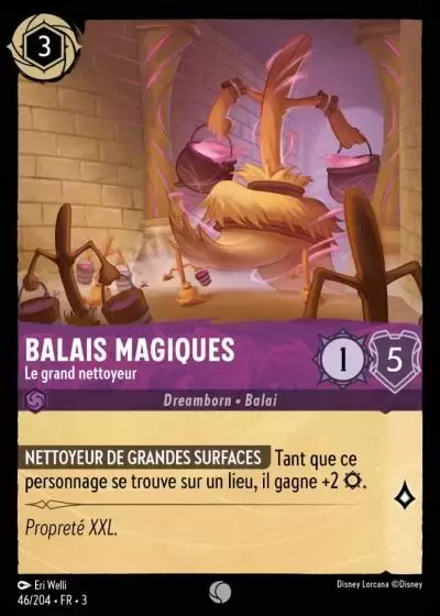 Les Terres d\'Encres - Chapitre 3 - Balais magiques - Le grand nettoyeur
