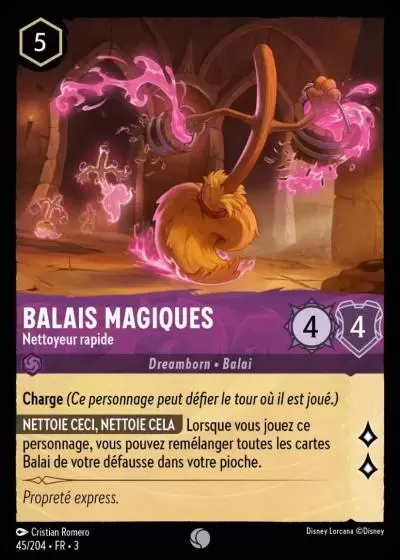 Les Terres d\'Encres - Chapitre 3 - Balais magiques - Nettoyeur rapide