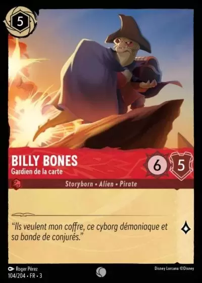 Les Terres d\'Encres - Chapitre 3 - Billy Bones - Gardien de la carte