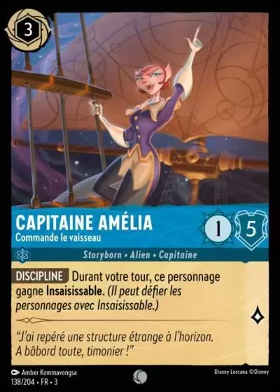 Les Terres d\'Encres - Chapitre 3 - Capitaine Amélia - Commande le vaisseau