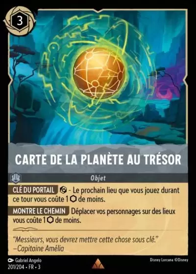 Les Terres d\'Encres - Chapitre 3 - Carte de la planète au trésor
