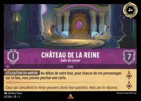 Les Terres d\'Encres - Chapitre 3 - Château de la reine - Salle du miroir
