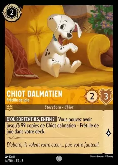 Les Terres d\'Encres - Chapitre 3 - Chiot Dalmatien - Frétille de joie