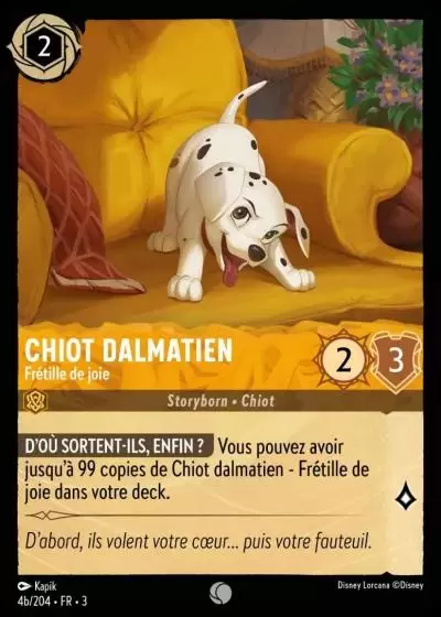 Les Terres d\'Encres - Chapitre 3 - Chiot Dalmatien - Frétille de joie