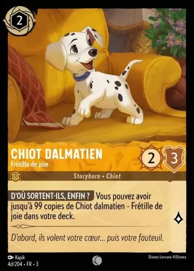 Les Terres d\'Encres - Chapitre 3 - Chiot Dalmatien - Frétille de joie