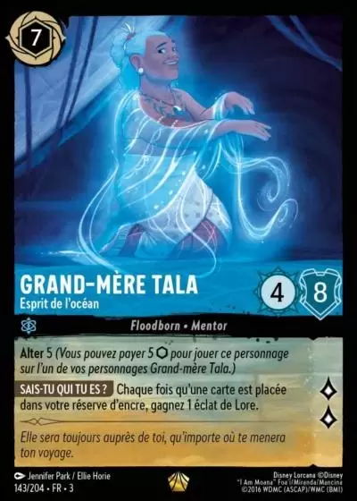 Les Terres d\'Encres - Chapitre 3 - Grand-mère Tala - Esprit de l\'océan