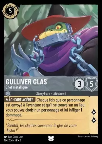 Les Terres d\'Encres - Chapitre 3 - Gulliver Glas - Chef métallique