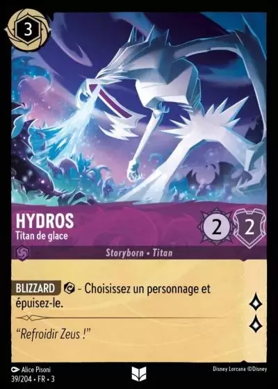 Les Terres d\'Encres - Chapitre 3 - Hydros - Titan de glace