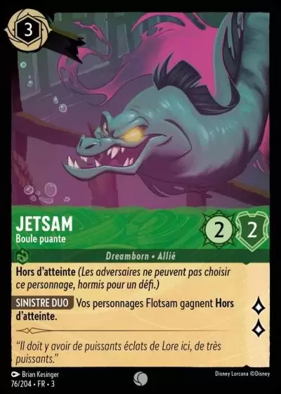 Les Terres d\'Encres - Chapitre 3 - Jetsam - Boule puante