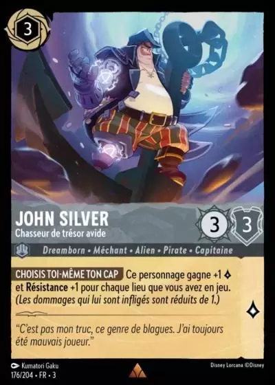 Les Terres d\'Encres - Chapitre 3 - John Silver - Chasseur de trésor avide