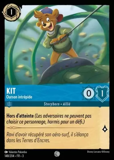 Les Terres d\'Encres - Chapitre 3 - Kit - Ourson intrépide