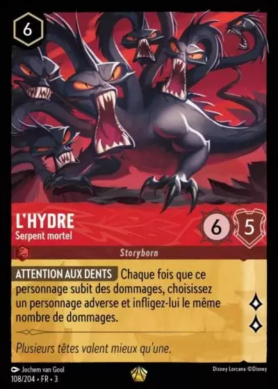 Les Terres d\'Encres - Chapitre 3 - L\'Hydre - Serpent mortel