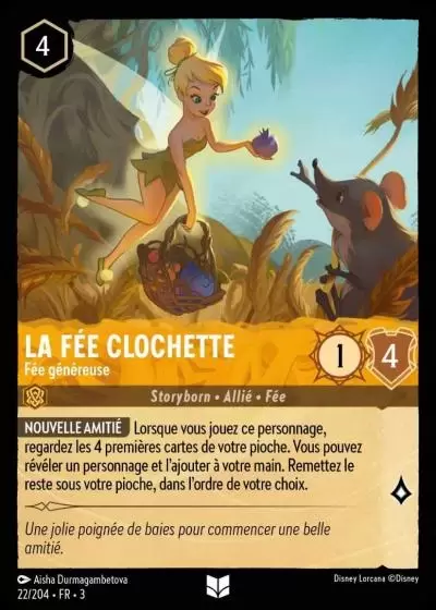 Les Terres d\'Encres - Chapitre 3 - La Fée Clochette - Fée généreuse