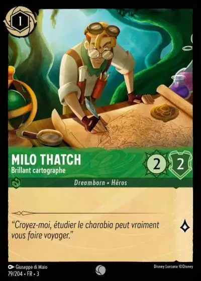 Les Terres d\'Encres - Chapitre 3 - Milo Thatch - Brillant cartographe