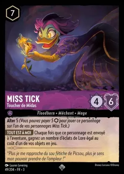 Les Terres d\'Encres - Chapitre 3 - Miss Tick - Toucher de Midas